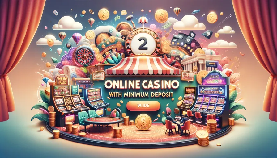 Різноманітність ігор в казино з мінімальним депозитом